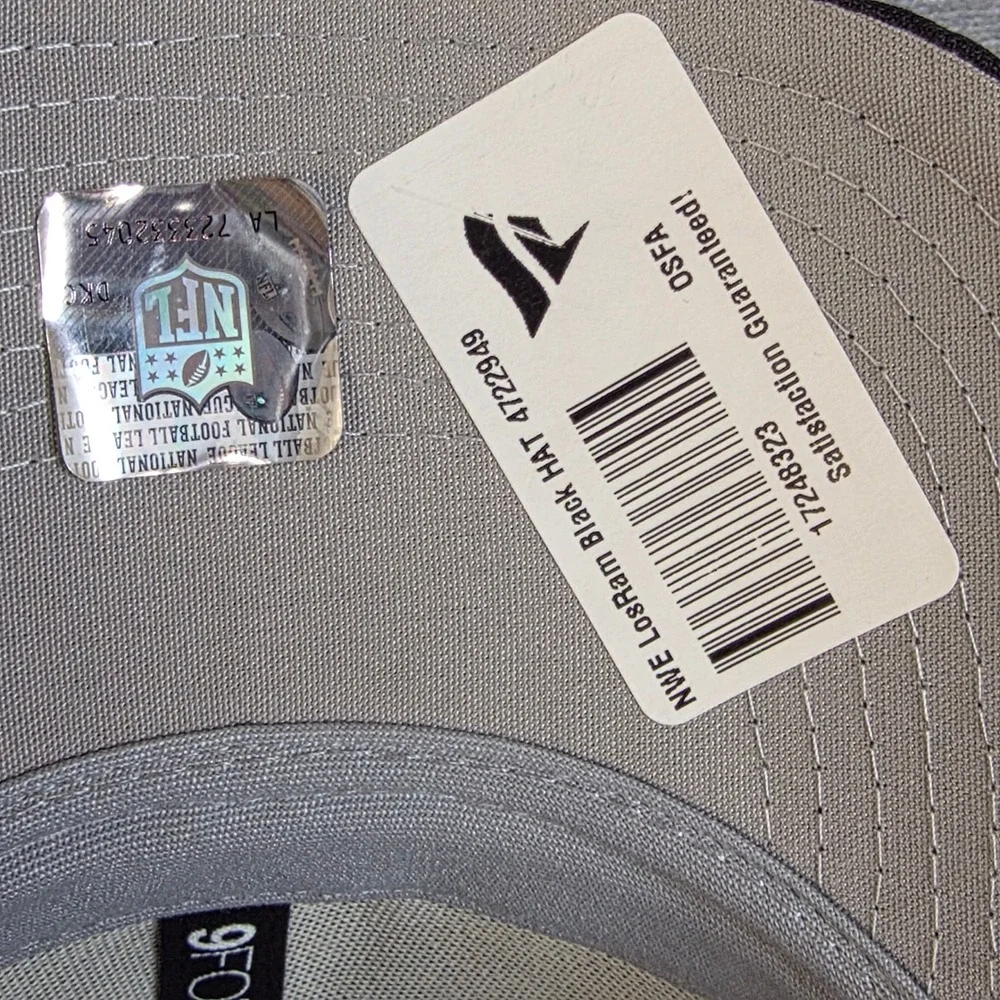 New Era 9FORTY Hat Mens‎ OSFA Black LA Rams Super Bowl LVI Champions Adjustable